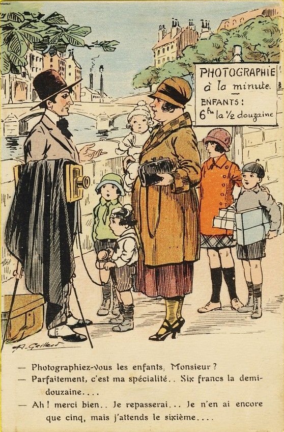 6 francs la douzaine
