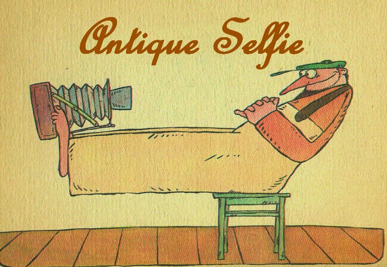antique selfie
