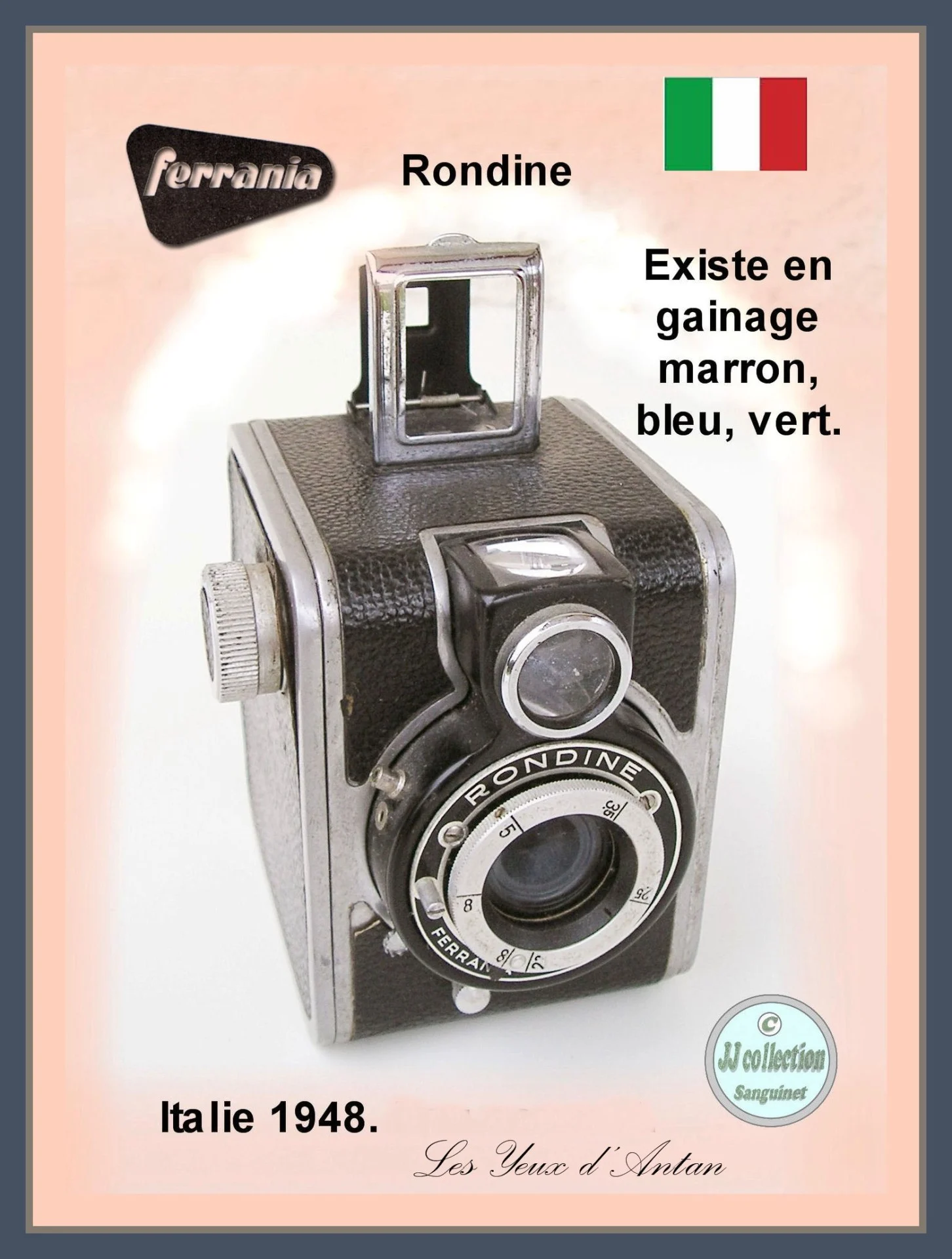 Ferrania box rondine 1