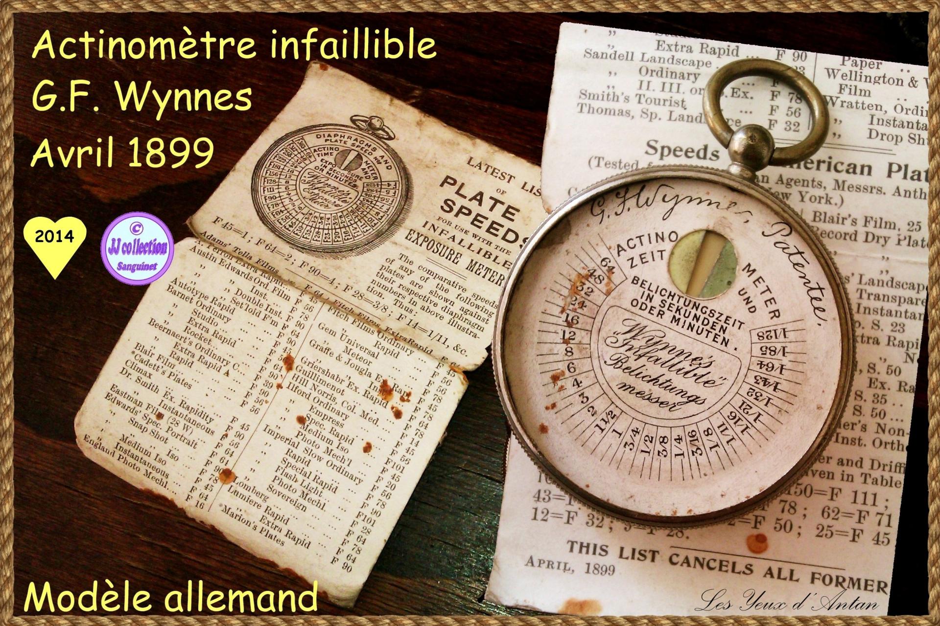 Actinometre g f wynnes 1